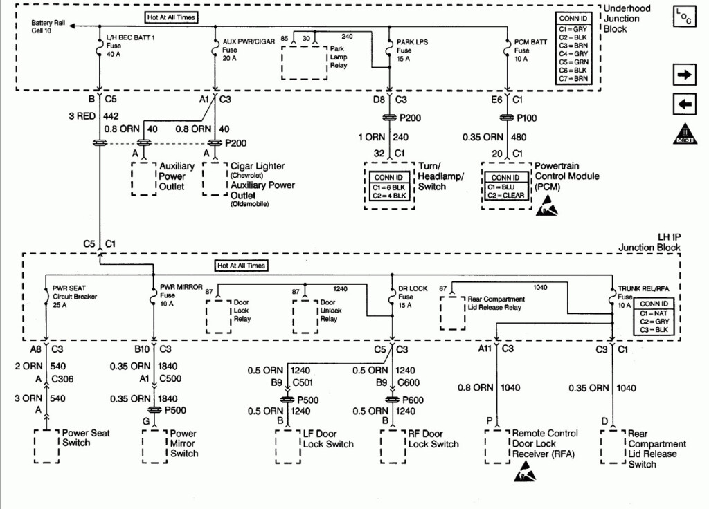 97 Tahoe Radio Wiring Diagram