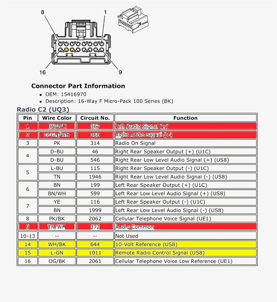 Chevy Speaker Wiring Diagram Wiring Diagram