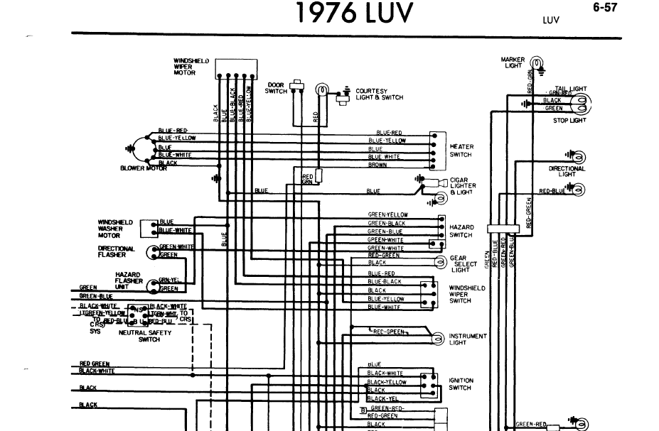 DIAGRAM 1979 Chevy Luv Truck Wiring Diagram FULL Version HD Quality