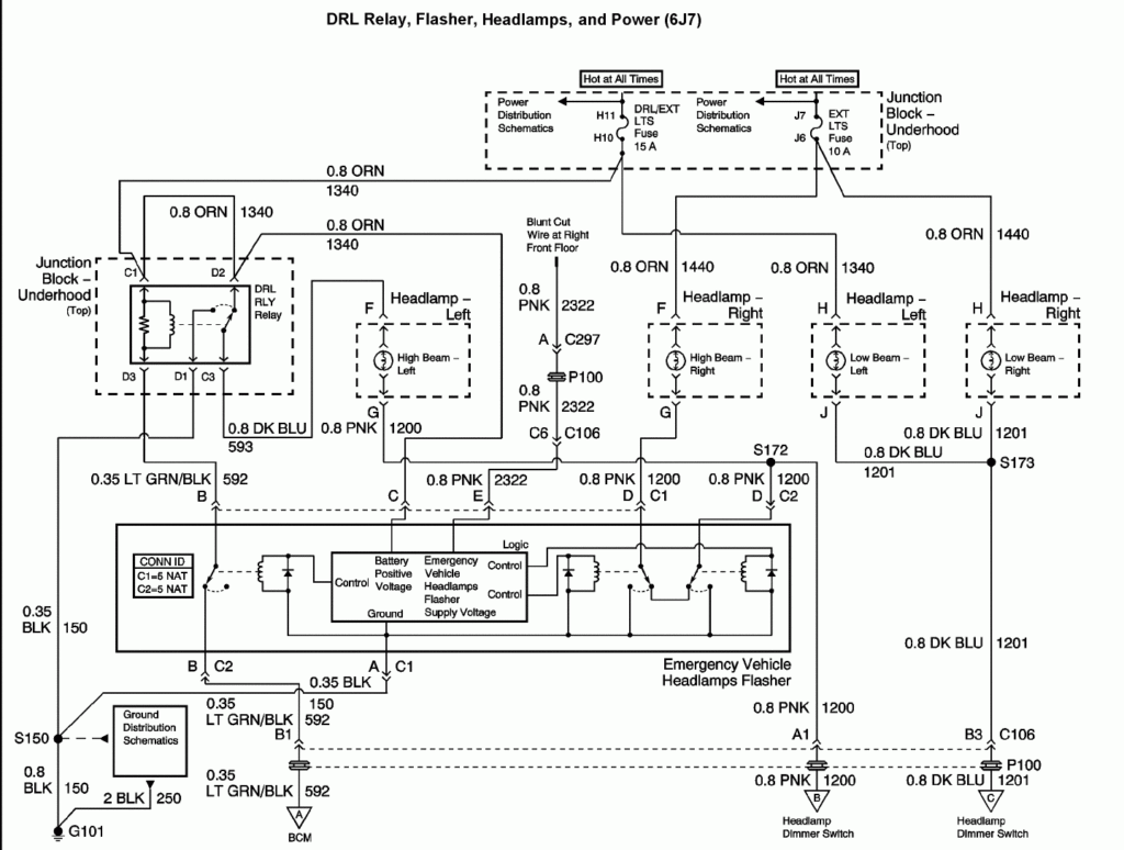 Head Lights Dont Work On A 2003 Chevy Impala Need Wire Diagram Or Help