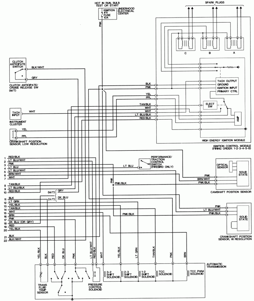  HN 5251 94 Lt1 Wiring Diagram Schematic Wiring