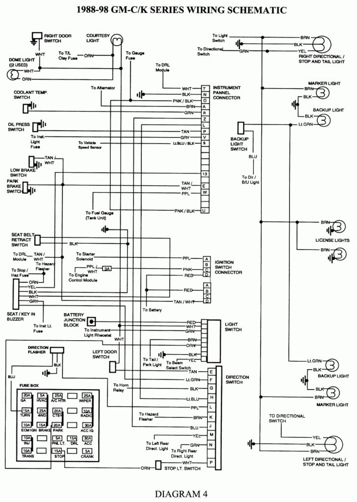 How Do You Rewire Tail Lights From Scratch On A 1988 Chevy C1500