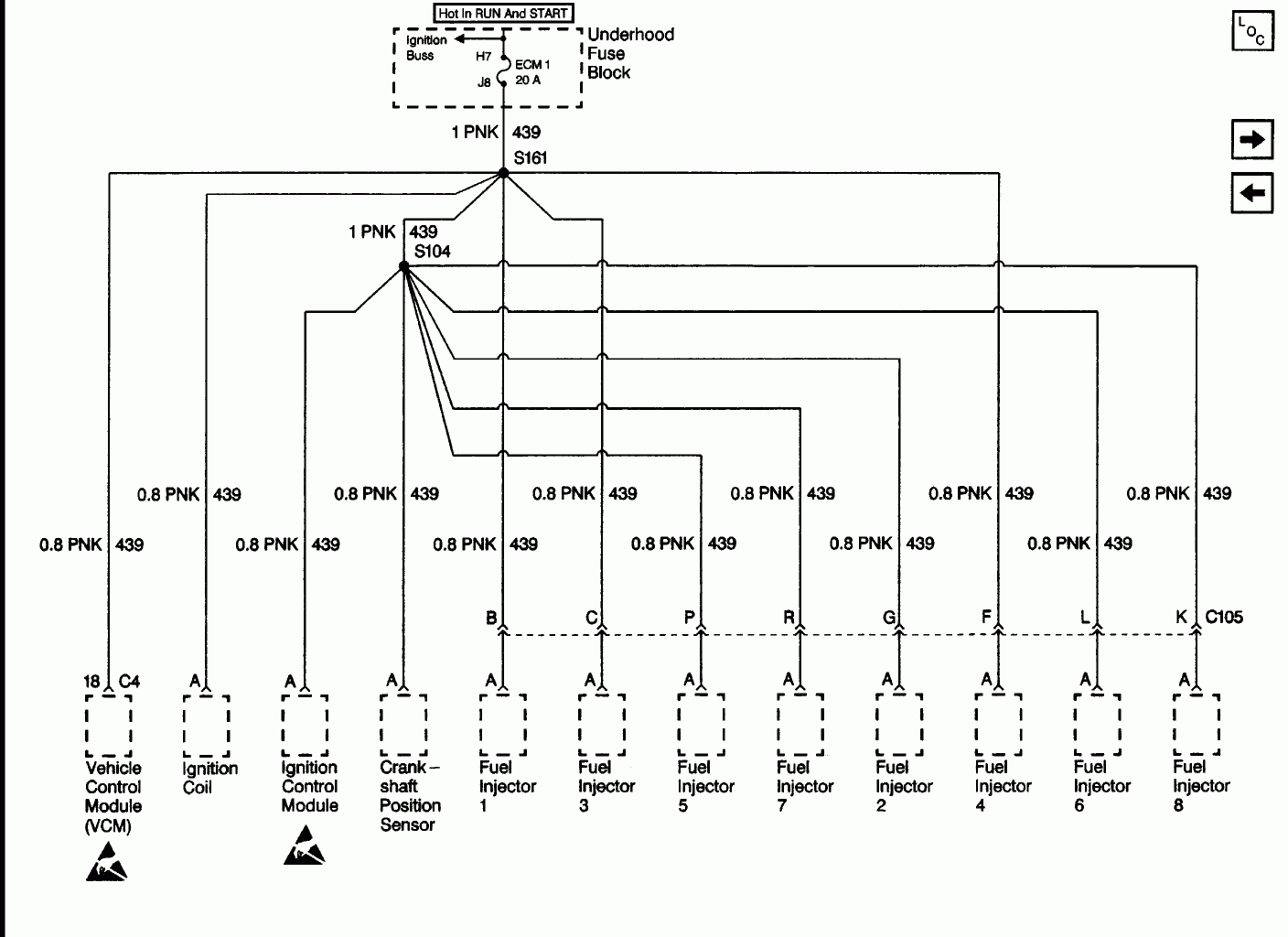 I Have A 1999 Chevy Suburban With The 350 5 7 Motor The Fuse Block 