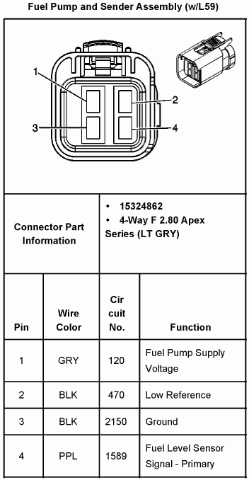 Precision E16149 Fuel Pump Wiring Diagram