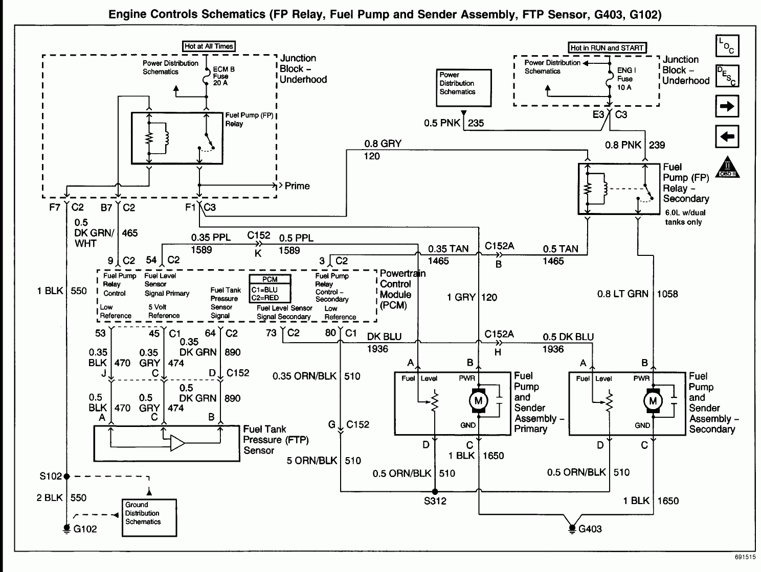 Updated 2006 Chevy Silverado Fuel Pump Wiring Diagram