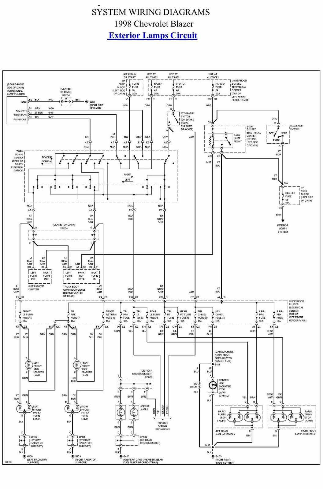 Wiring Diagram 2003 Malibu Ls